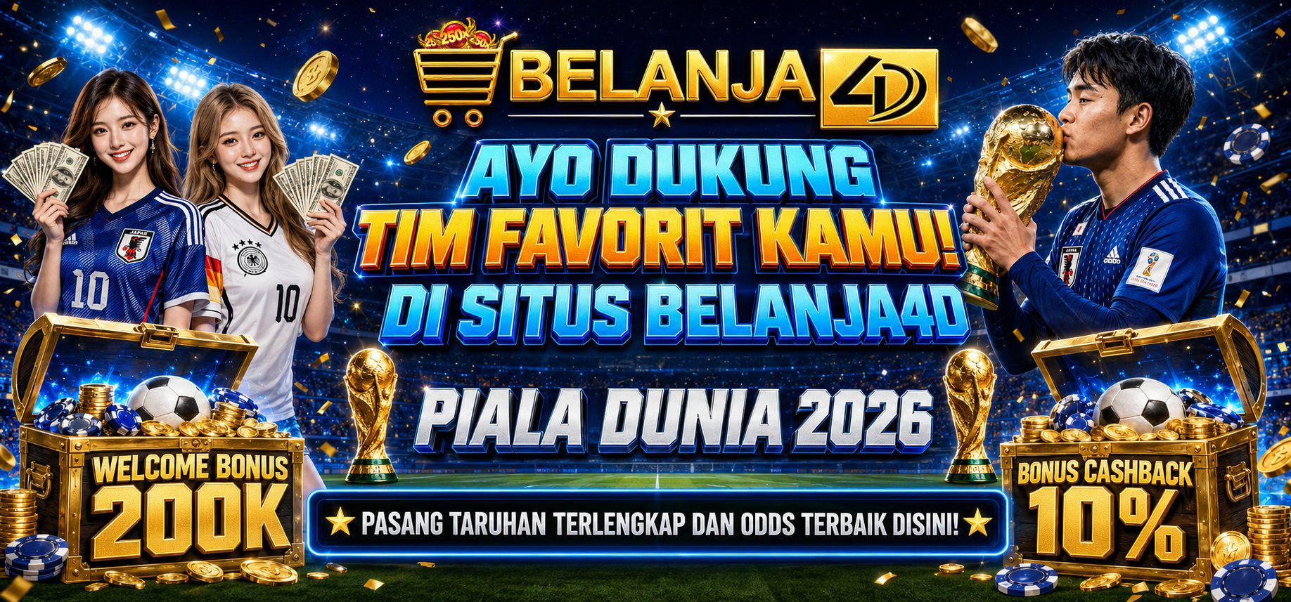 DUKUNG PIALA DUNIA 2026 DI BELANJA4D